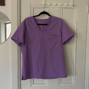 Figs Catarina Top in Lilac Dawn